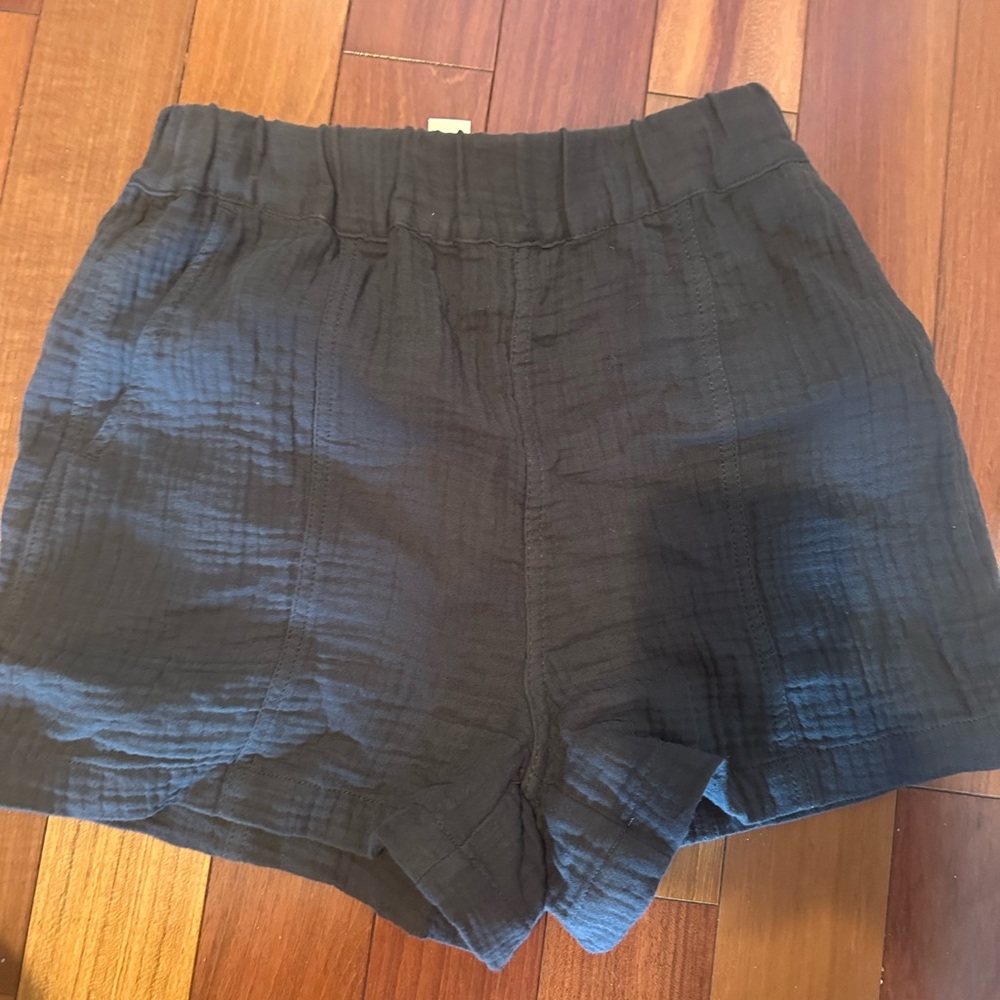 Madewell High Waist navy Shorts Relaxed Fit